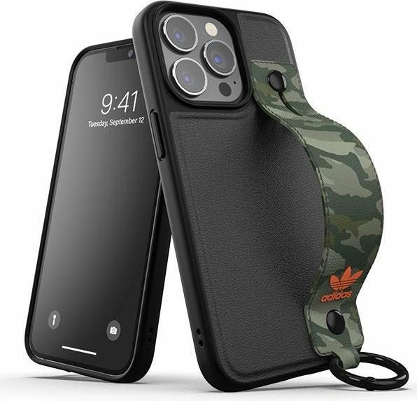 Image du produit adidas OR Hand Strap Case iPhone 13 Pro /13 6,1" czarno-zielony/black-green 47111
