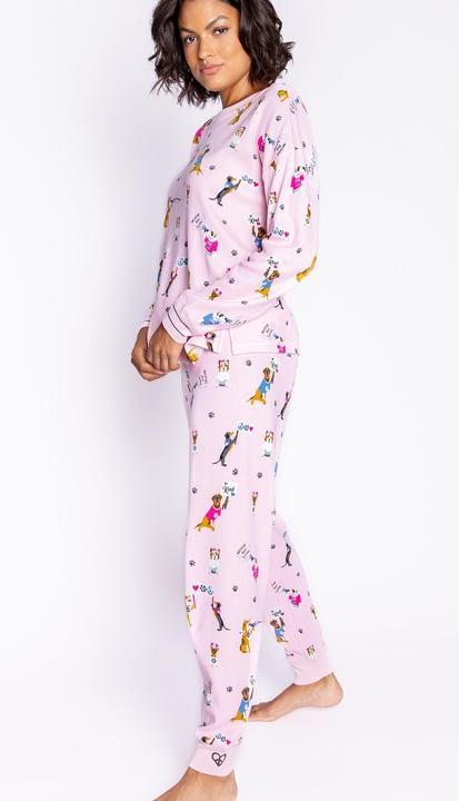 Actual product image Pj Salvage Woof of Love" pyjama top (40, L)