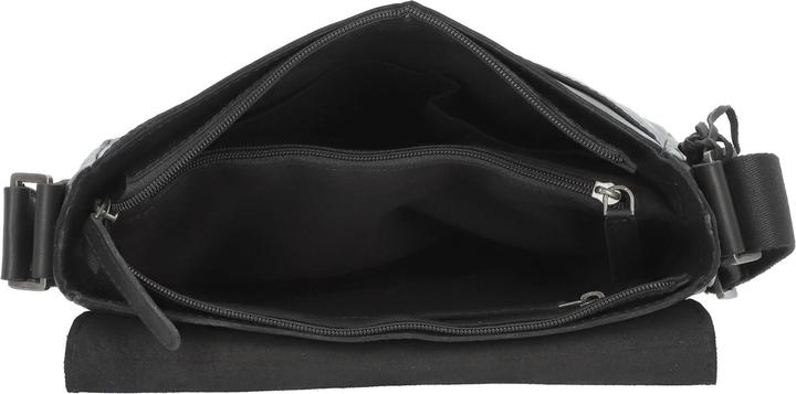 Produktbild Greenburry Pure Black Umhängetasche Leder 26 cm