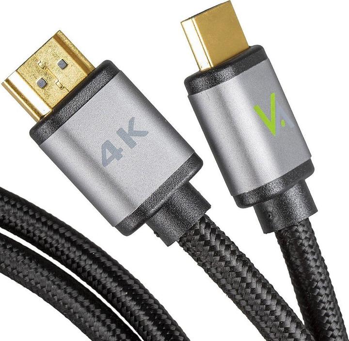 Actual product image Vayox Cable HDMI - HDMI Slim 2.0 4K 5m VA0009-5 (5 m, HDMI)