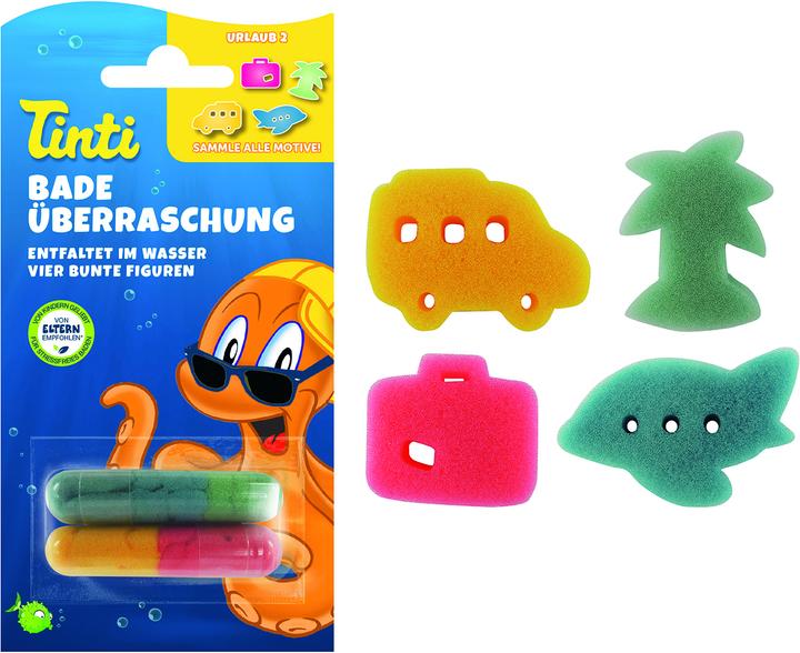 Image du produit Tinti Bain surprise 2 petites eponges