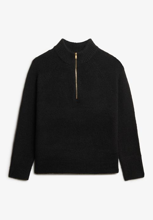 Immagine prodotto Superdry Pullover con colletto zippato per donna (XS)