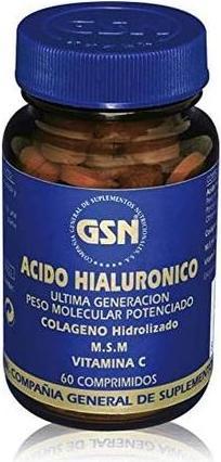 Image du produit GSN Laboratories Gsn Acide Hyaluronique 60 Comprimés