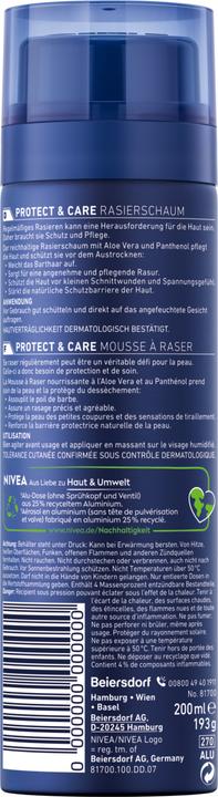 Actual product image NIVEA MEN Protect & Care Rasierschaum DUO (400 ml)