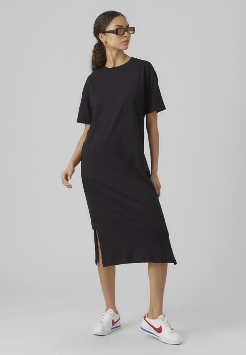 Actual product image Vero Moda Vmmolly Ss Oversize Calf Dress Noos (S)
