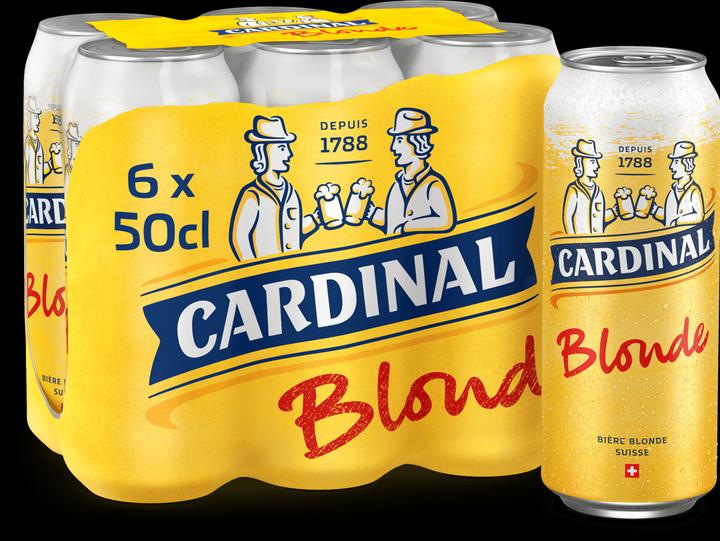 Actual product image Cardinal Blonde (6 x 50 cl)