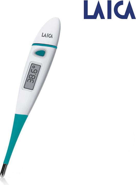 Produktbild Laica TH3601 Digital Thermometer with Flexible Probe and Easy-to-Read LCD Display (Berührungslos)
