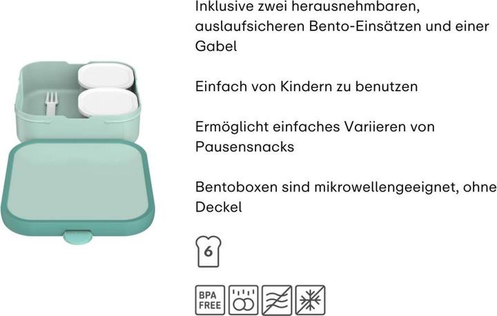 Actual product image Mepal Campus (2025) Brotdose XL