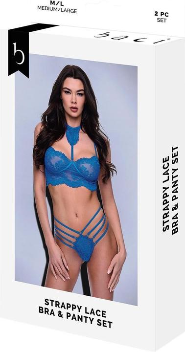 Immagine prodotto Baci Set Di Reggiseno E Mutandine In Pizzo 2 Pz. (S, M)