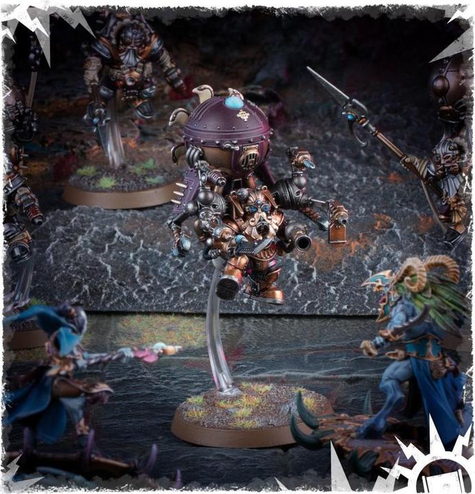 Immagine prodotto Games Workshop Signori Supremi di Kharadron - Maestro Endrin con tuta dirigibile (Materiale sintetico)