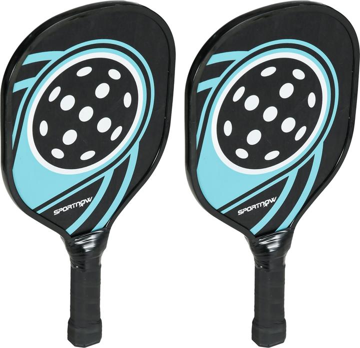 Actual product image SportNow Pickleball set with 4 rackets and 4 balls