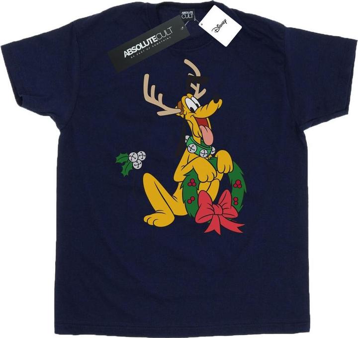 Disney Pluto Christmas Reindeer TShirt