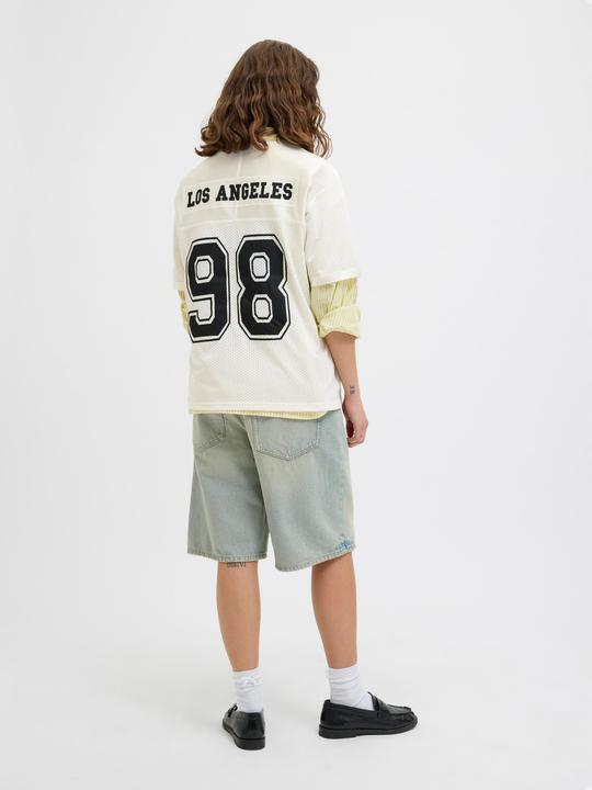 Image du produit JJXX Jxzola Mesh Print Ss V Neck Tee Jrs Ln (XS)