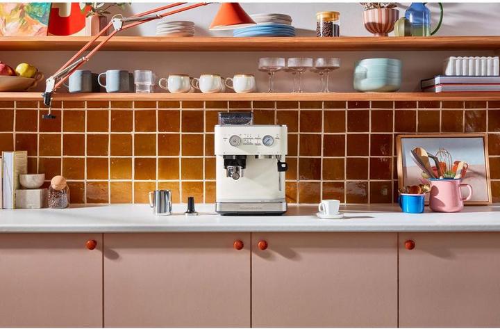 Actual product image KitchenAid 5KES6551EPL Siebträgermaschine mit Mahlwerk (EU plug)