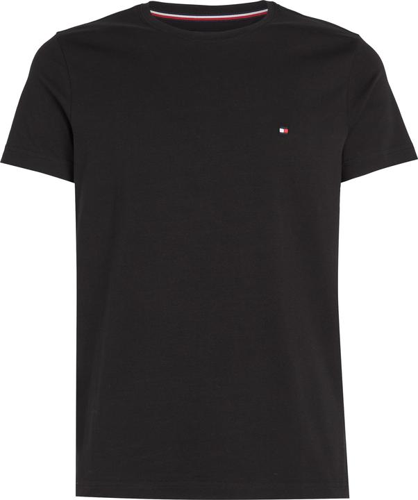 Tommy Hilfiger Crew Neck T-Shirt Slim Fit Black