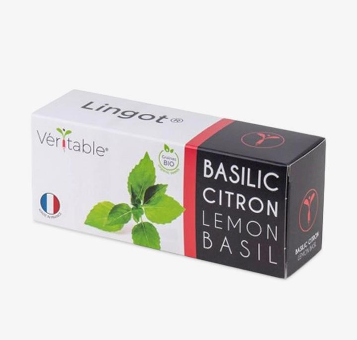 Produktbild Véritable Lingot Zitronen Basilikum BIO (Kräutersamen)