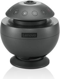 Produktbild Lenovo VoIP 360 Camera Speaker, USB Typ-C, Schwarz, Microsoft Skype for Business, Skype, Amazon Chim