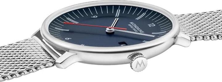Actual product image Mondaine MLE.41240.LQV.SET Herrenuhr Doppio 41mm 5ATM (Analogue wristwatch, Swiss made, 41 mm)