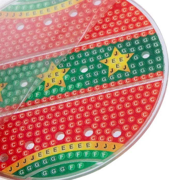 Produktbild Craft Buddy Crystal Art Dekohänger – Weihnachtsmotive