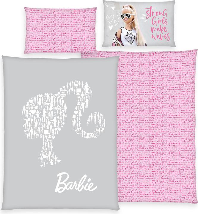 Productafbeelding Herding Barbie beddengoed 65/100+160/210 cm