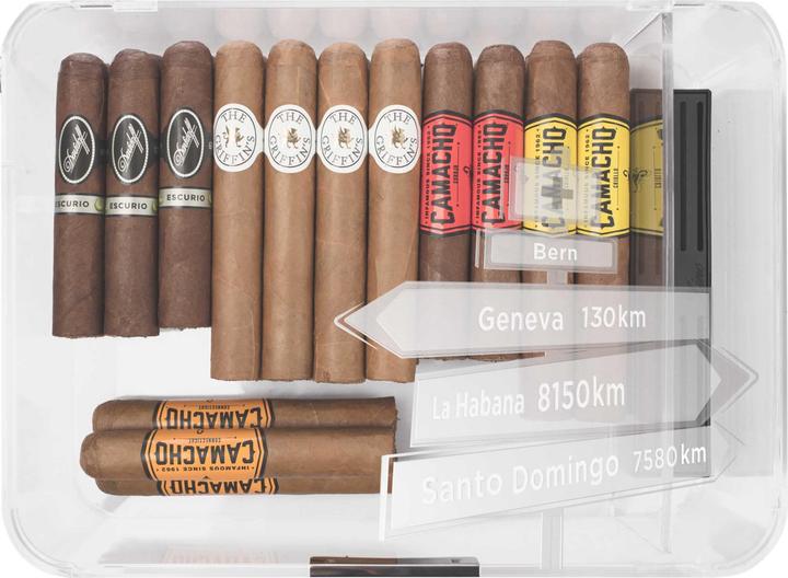 Immagine prodotto Zino Humidor Acrilico Edizione Paese Svizzera (70.65)