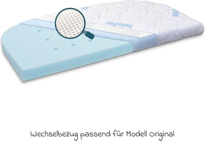 Immagine prodotto Babybay Materassi per neonati e materassi per bambini Rivestimento premium sfoderabile per il materasso