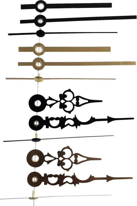 Actual product image EuroTime Pointer set standard black round