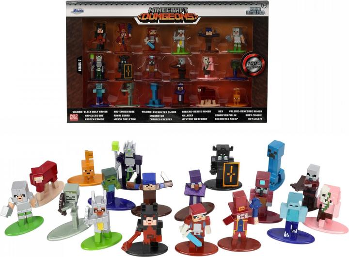 Produktbild Jada Minecraft Multi Pack Nano Figures,Wave 7