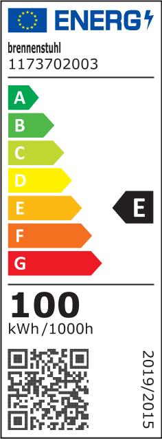 Energie-Label Brennenstuhl Hybrid Baustrahler (12000 lm)