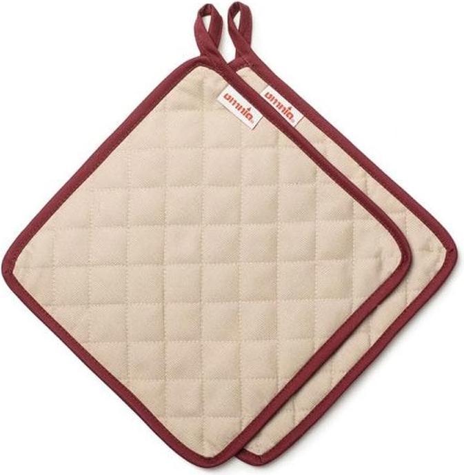Omnia Pot Holder Potholder Set of 2 (Polyester (PES), Cotton (CO))