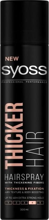 Actual product image Syoss Thicker Hair Hair Spray - Hairspray (300 ml)