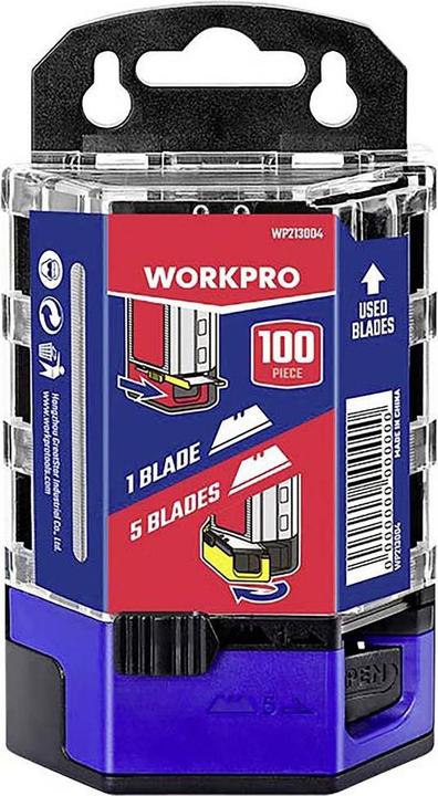 Produktbild Workpro WP213004 100er sk2 universalmesserklingen (Cutter)