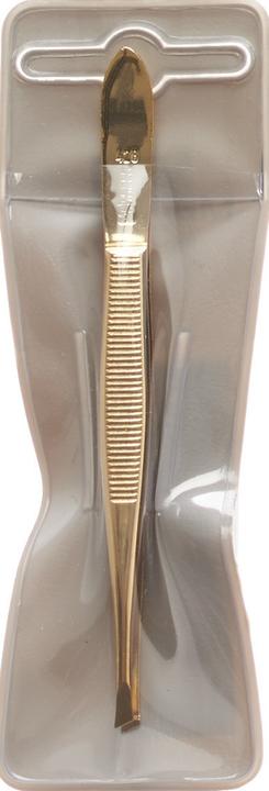 Malteser Pinzette schräg 9 cm No 8 Gold