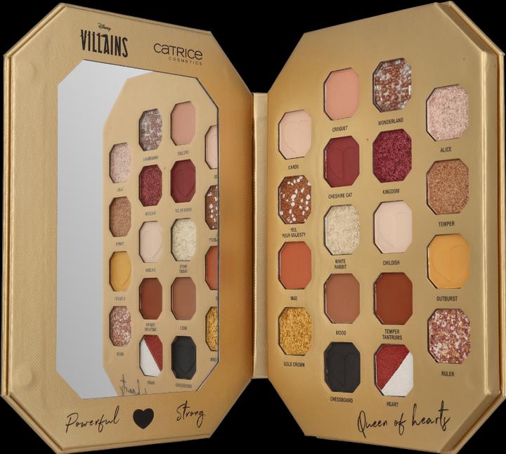 Immagine prodotto Catrice Disney Villains Queen of Hearts Palette di ombretti 18 colori a lunga durata Vegan