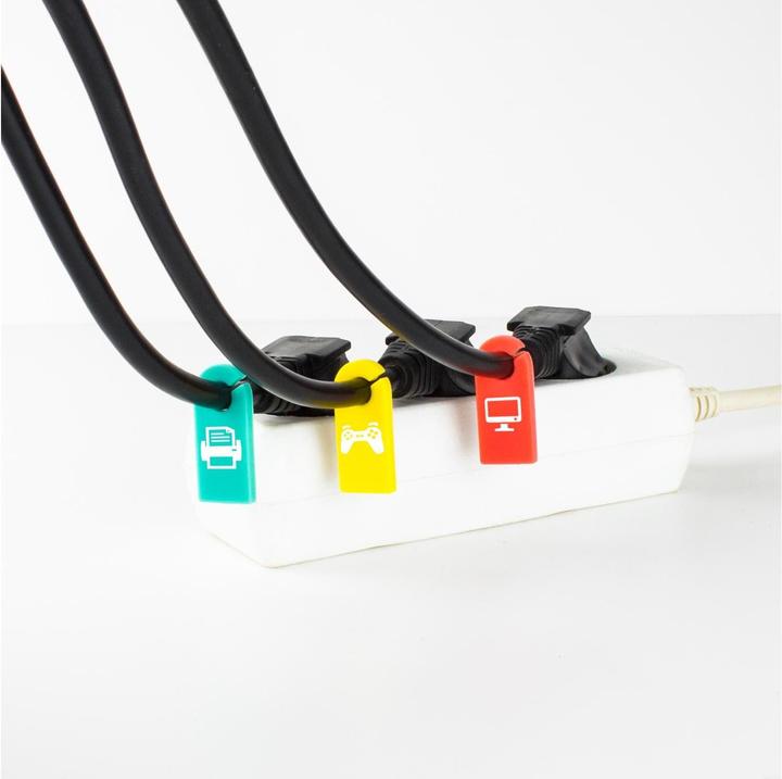 Produktbild Cable Candy Tag Mix (Kunststoffkabelbinder, 90 mm, 8 Stk.)