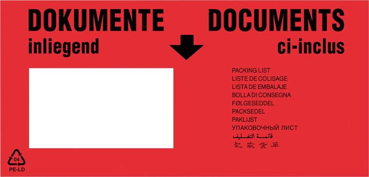 Immagine prodotto Transpak Buste per documenti Trans-pak allungate 240 x 118 mm DIN lungo