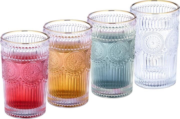 Image du produit Relaxdays 4x verre à boire (0.40 l, 1 x)