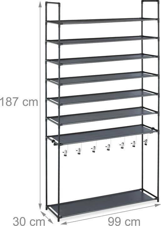 Actual product image Relaxdays Baylee (99 x 30 x 187 cm)