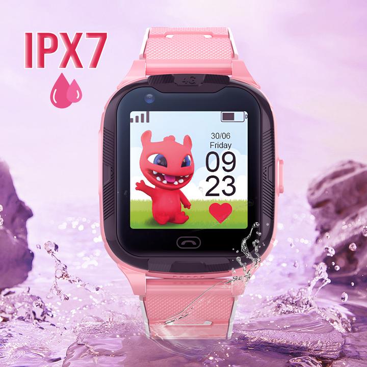Actual product image Maxlife smartwatch 4G MXKW-350 pink GPS WiFi (4G)