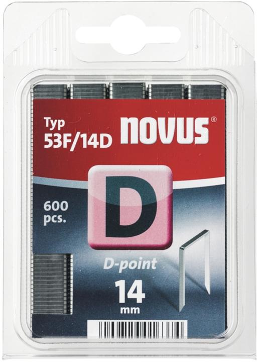Produktbild Novus Flachdrahtklammern 53 F