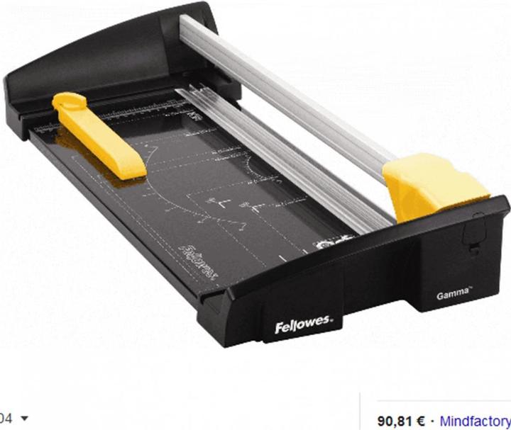 Produktbild Fellowes Rollen-Schneidemaschine Gamma, DIN A3 (20 Blätter, A3)