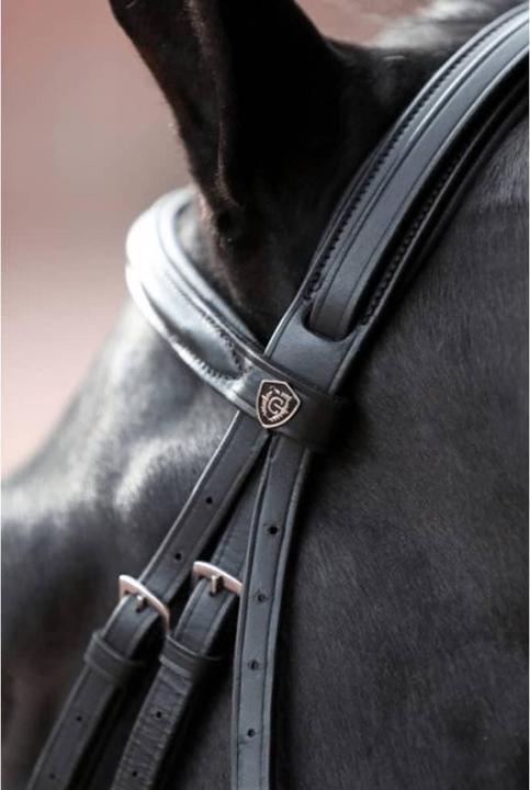 Produktbild Kerbl Trensenzaum Cancun schwarz, Pony