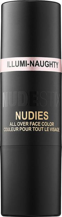 Nudestix Nudies All Over Face Color Bronze + Glow bronzing and highlighting stick Illumi Naughty (Bronze, Highlighter)