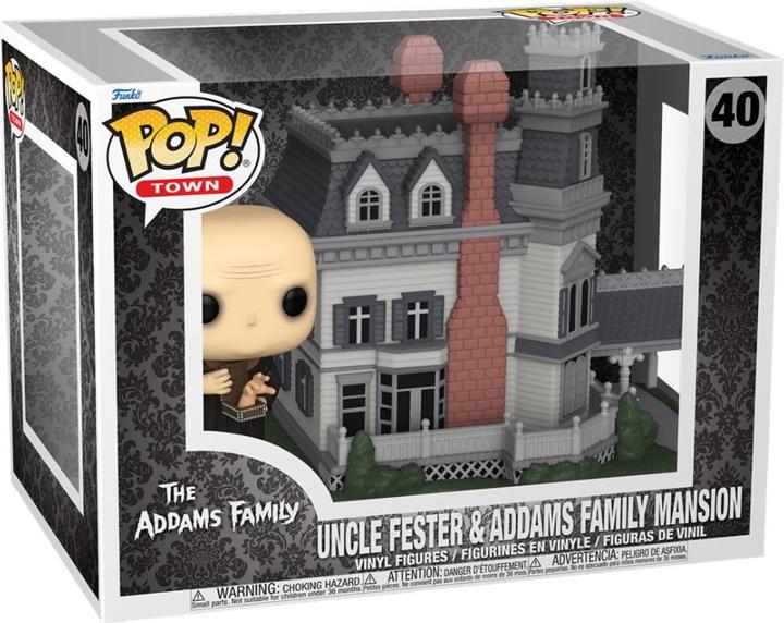 Produktbild Funko Town The Addams Family Uncle Fester & Addams Family Mansion
