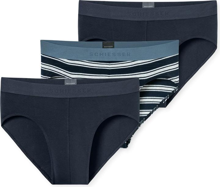 Actual product image Schiesser Herren-Slip 3er-Pack (9, pack of 3)