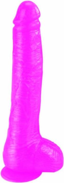 Actual product image Baile Realistic Pink Dildo Dong With Suction Cup