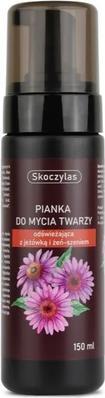 Skoczylas Pianka do mycia twarzy odświeżająca z Jeżówką i z Żeń-szeniem 150ml (Schaum, 150 ml)