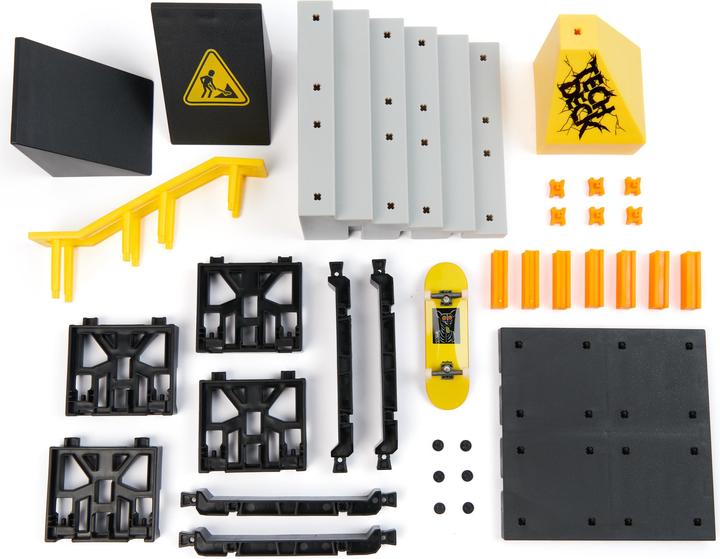 Actual product image Spin Master Tech Deck, Pyramid Shredder, X-Connect Park Creator, set di rampe da personalizzare e costruire con