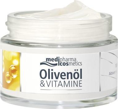 Actual product image Medipharma cosmetics Olive Oil & Vitamins Vitalising Restorative Care with SPF, 50 ml Cream (50 ml, Up to SPF 10)