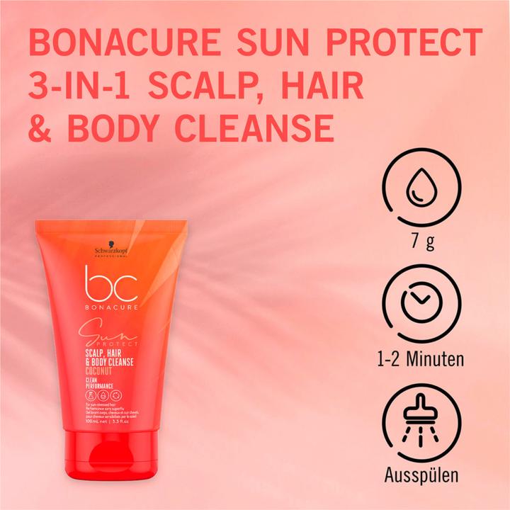 Image du produit Schwarzkopf BC Sun Protect (200 ml, Shampoing liquide)